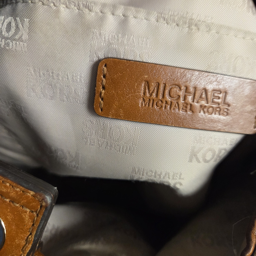 Michael Kors Tan Leather Men's Bag